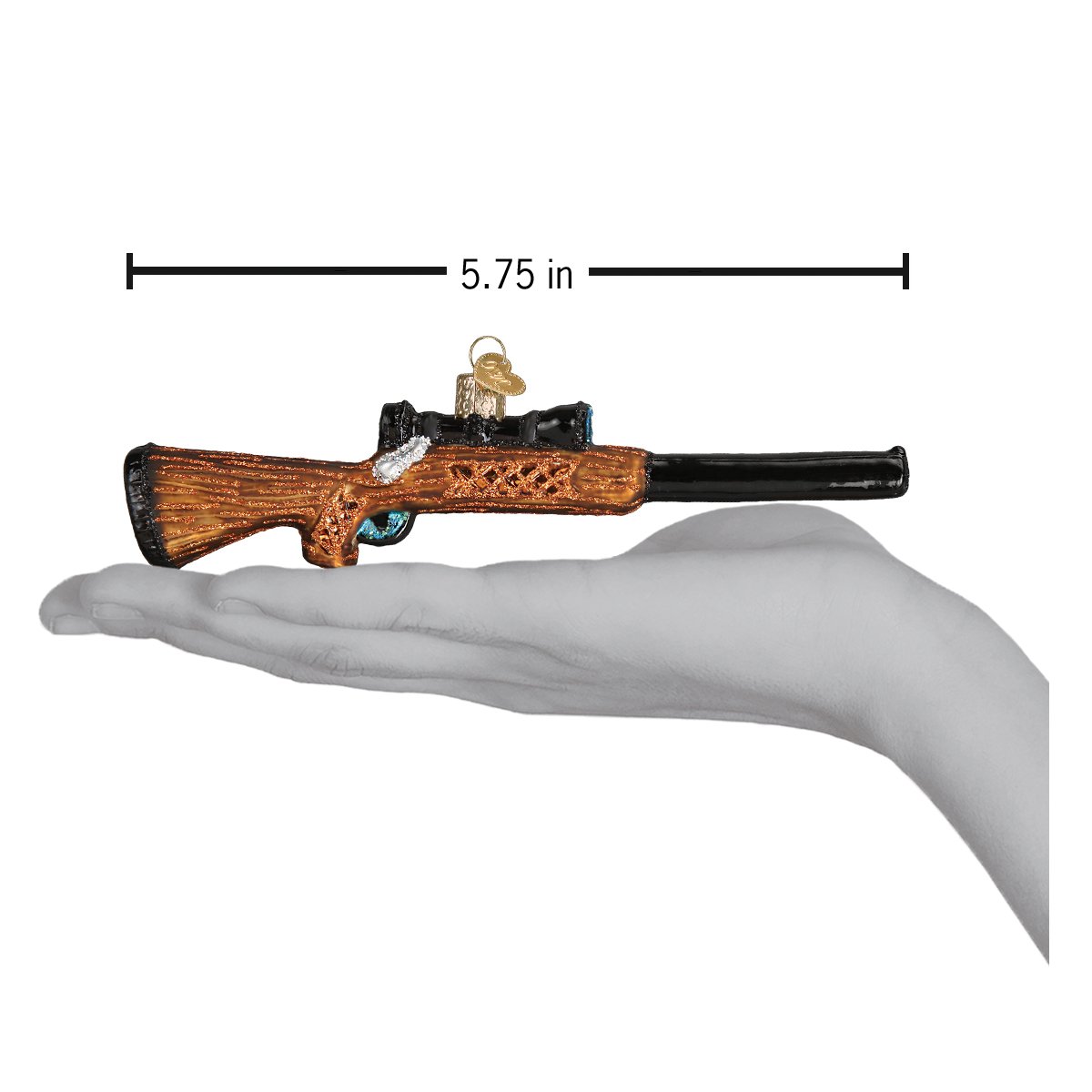 Rifle Ornament - Southlake Paws