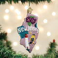 Load image into Gallery viewer, State Of New Jersey Ornament - Southlake Paws
