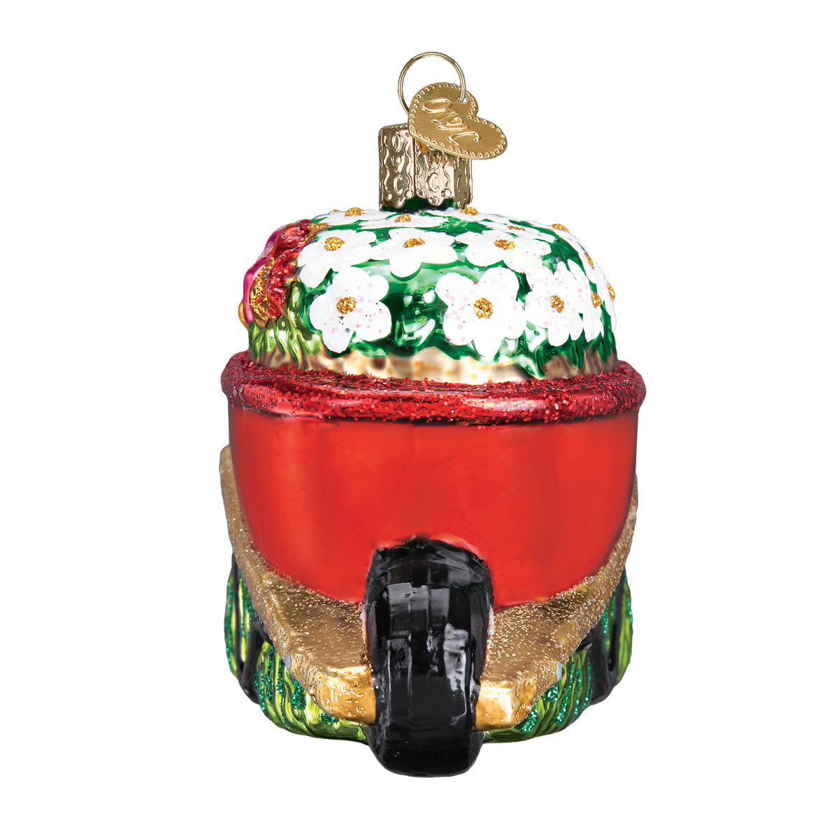 Wheelbarrow Ornament - Southlake Paws