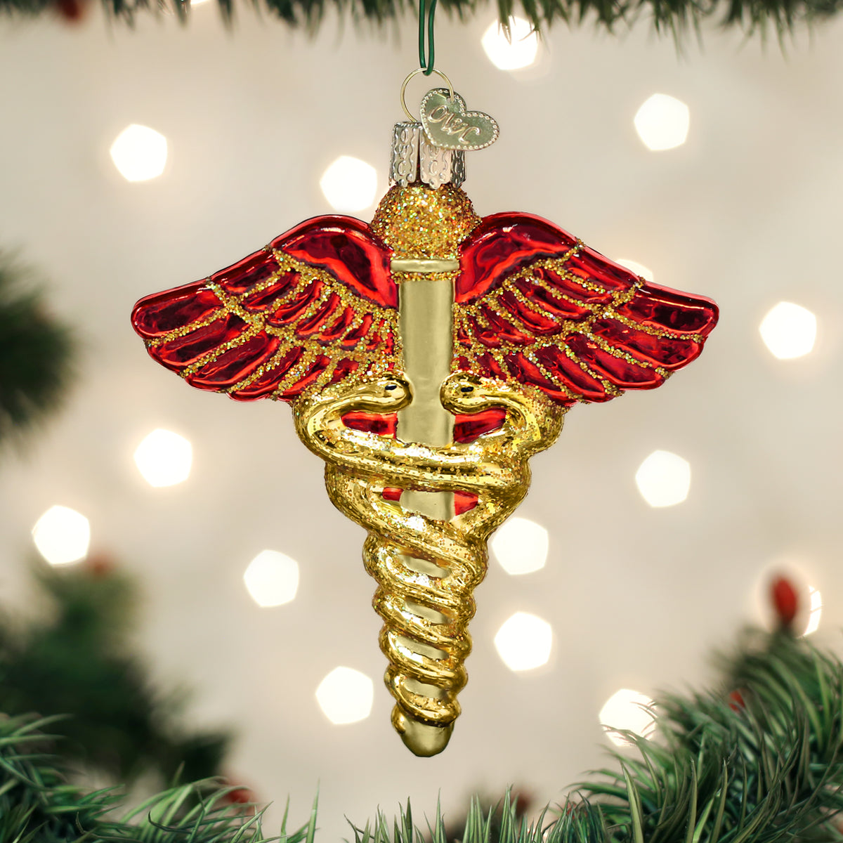 Medical Symbol Ornament - Southlake Paws