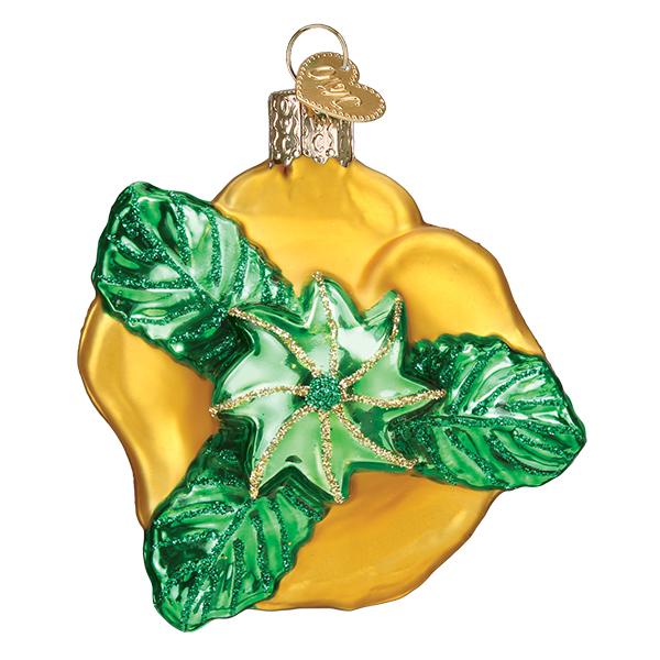 Yellow Rose Ornament - Southlake Paws