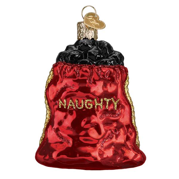 Bag Of Coal Ornament - Southlake Paws