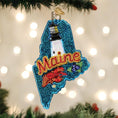 Load image into Gallery viewer, State Of Maine Ornament - Southlake Paws

