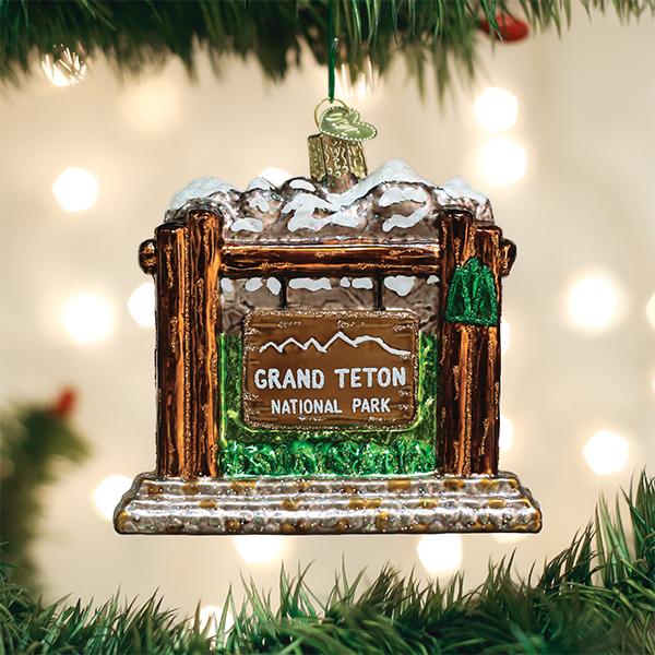 Grand Teton National Park Ornament - Southlake Paws