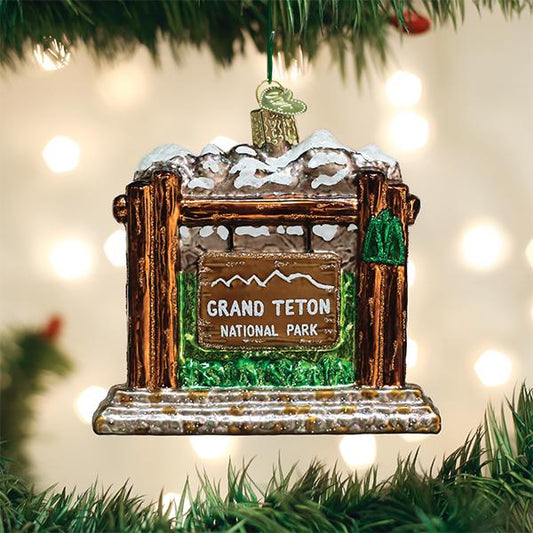 Grand Teton National Park Ornament - Southlake Paws