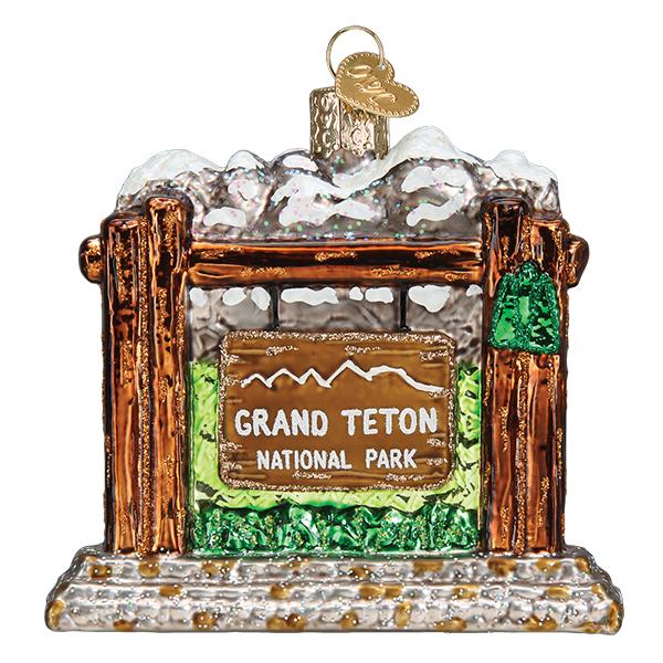 Grand Teton National Park Ornament - Southlake Paws