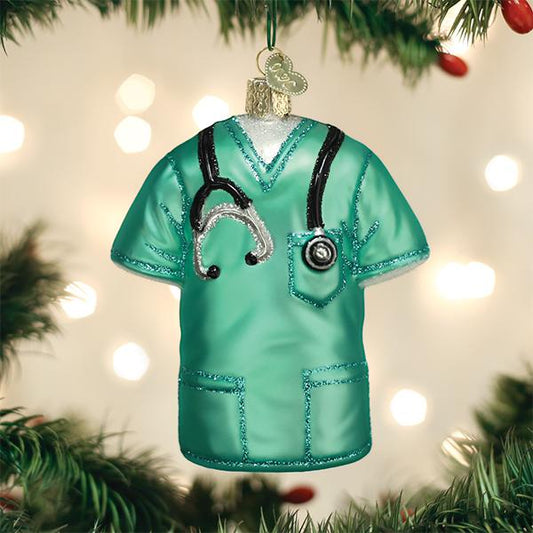Scrubs Ornament - Southlake Paws
