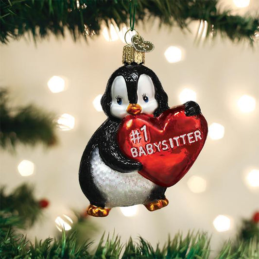 Best Babysitter Ornament - Southlake Paws