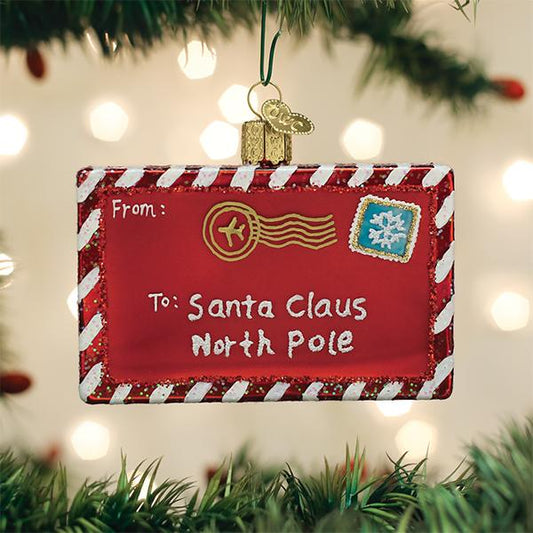 Letter To Santa Ornament - Southlake Paws