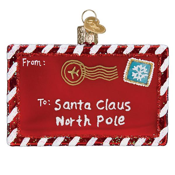 Letter To Santa Ornament - Southlake Paws