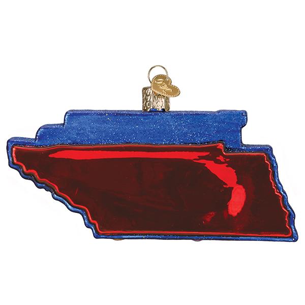 State Of Tennessee Ornament - Southlake Paws