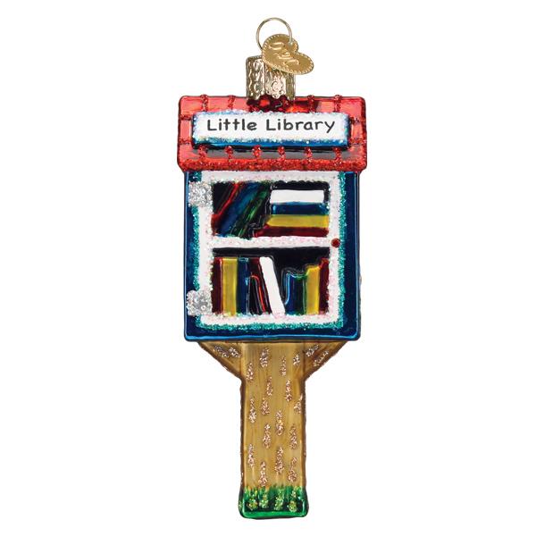 Little Library Ornament - Southlake Paws