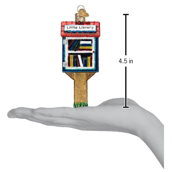 Little Library Ornament - Southlake Paws