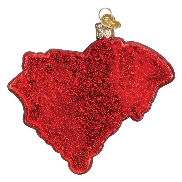 State Of South Carolina Ornament - Southlake Paws
