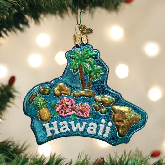 Hawaiian Islands Ornament - Southlake Paws