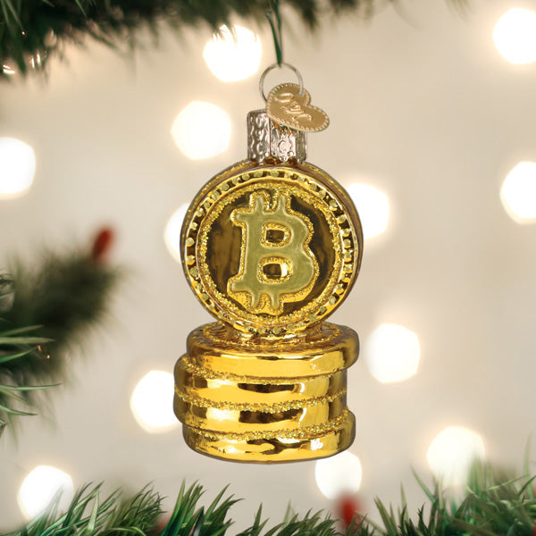 Bitcoin Ornament - Southlake Paws
