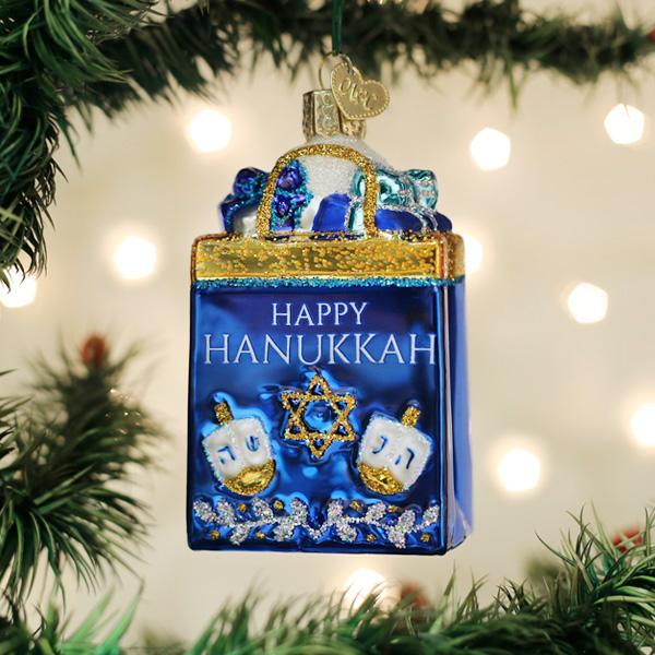 Happy Hanukkah Ornament - Southlake Paws
