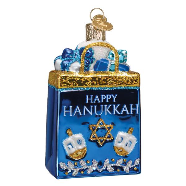 Happy Hanukkah Ornament - Southlake Paws