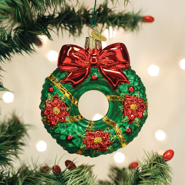 Christmas Wreath Ornament - Southlake Paws