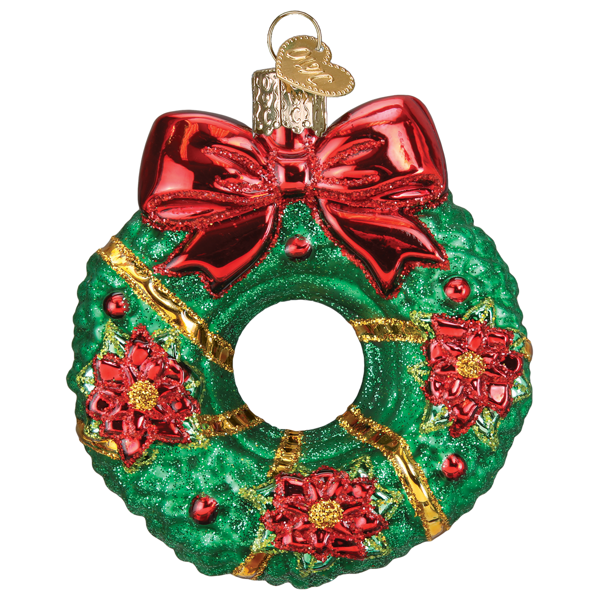 Christmas Wreath Ornament - Southlake Paws