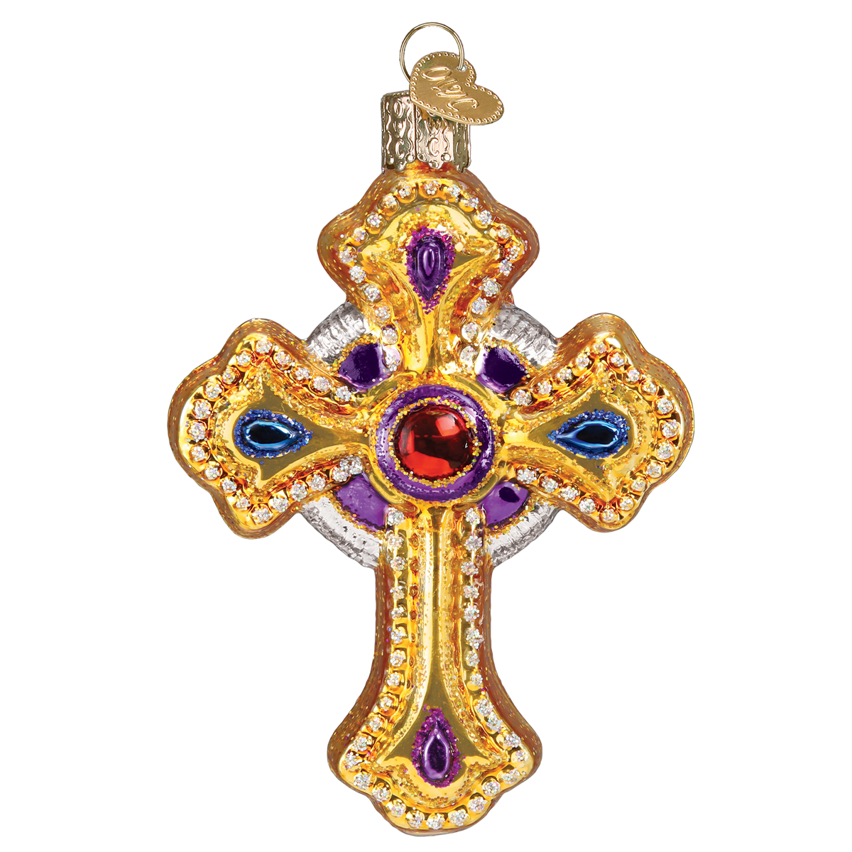 Ornate Cross Ornament - Southlake Paws