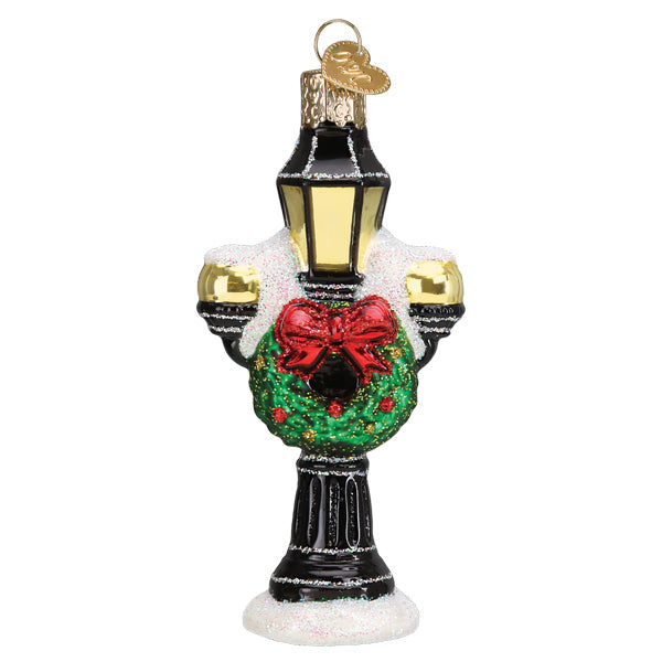 Christmas Lamp Post Ornament - Southlake Paws