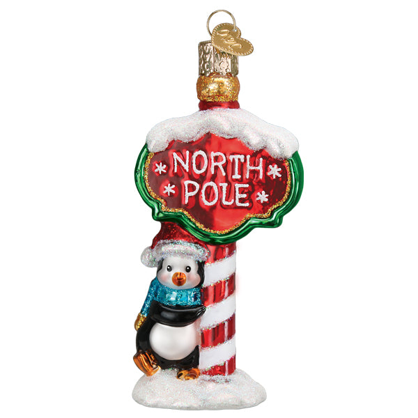 North Pole Ornament - Southlake Paws