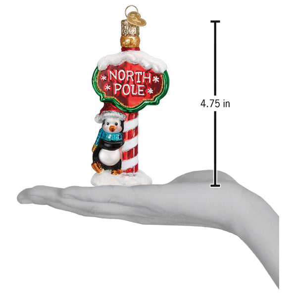 North Pole Ornament - Southlake Paws