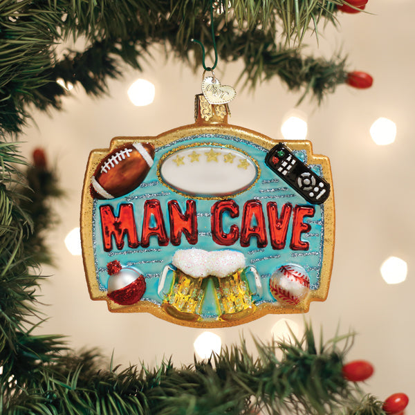 Man Cave Ornament - Southlake Paws
