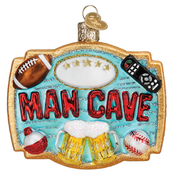 Man Cave Ornament - Southlake Paws
