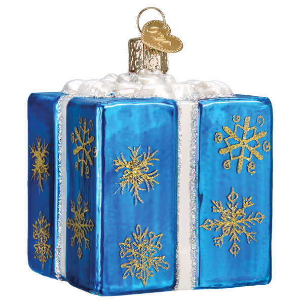 Hanukkah Gift Box Ornament - Southlake Paws