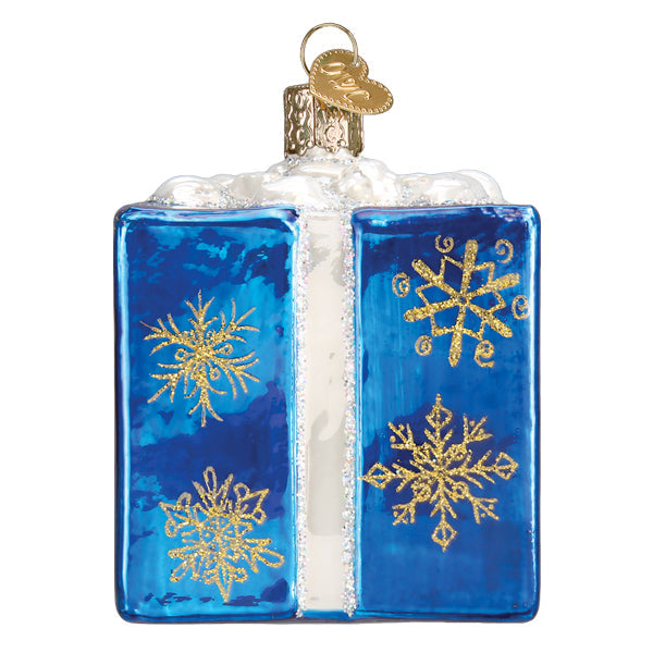 Hanukkah Gift Box Ornament - Southlake Paws