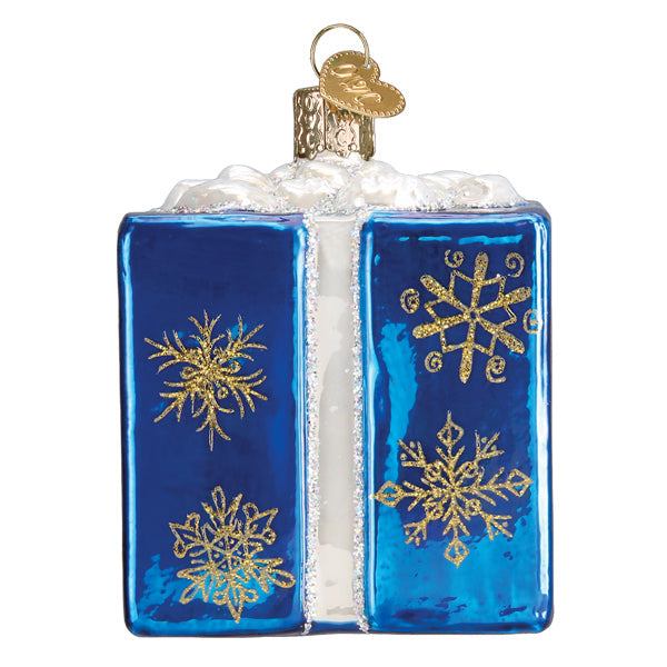 Hanukkah Gift Box Ornament - Southlake Paws