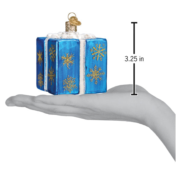 Hanukkah Gift Box Ornament - Southlake Paws