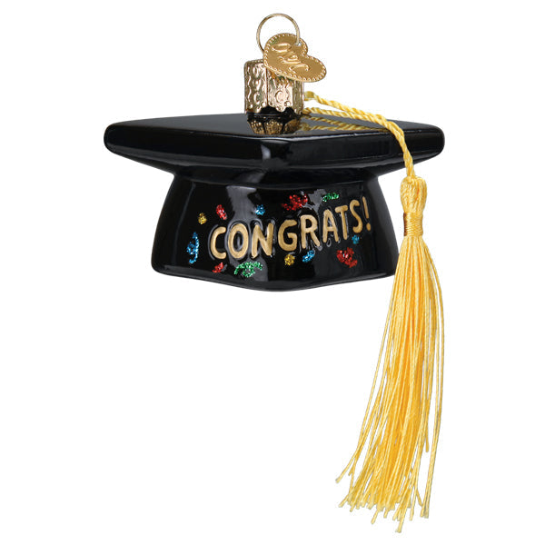 Graduation Cap Ornament - Southlake Paws