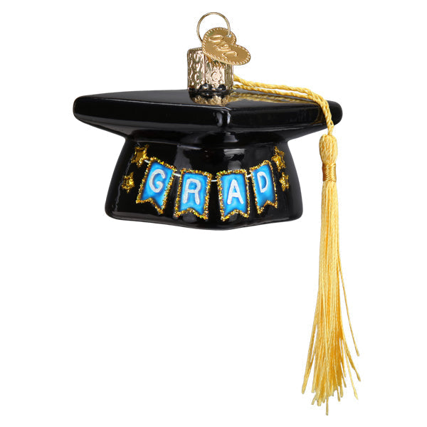 Graduation Cap Ornament - Southlake Paws