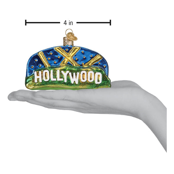 Hollywood Sign Ornament - Southlake Paws