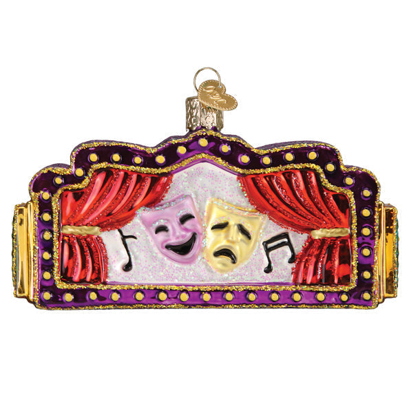 Broadway Marquee Ornament - Southlake Paws