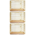 Load image into Gallery viewer, 24-42" Collapsible Copper Gold Dog Crate GLD24-42
