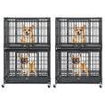 Load image into Gallery viewer, 37" Stackable Heavy Duty Dog Kennel 371D04
