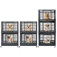 Load image into Gallery viewer, 37" Stackable Heavy Duty Dog Kennel 371D04
