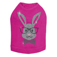 Load image into Gallery viewer, Bunny with Glasses and Bow Tie - Dog Tank alternate view
