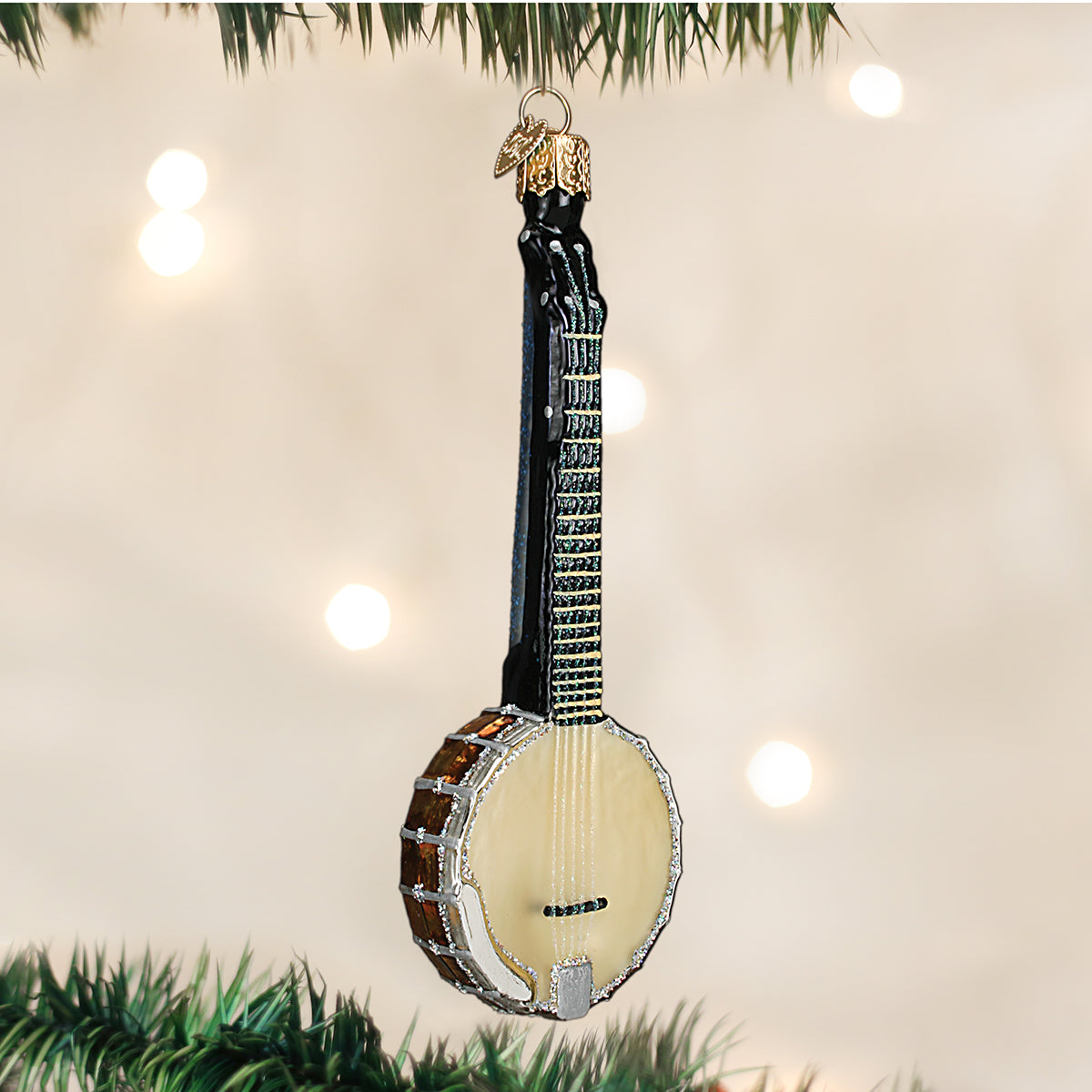 Banjo Ornament - Southlake Paws