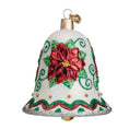 Load image into Gallery viewer, Poinsettia Bell Ornament - Southlake Paws
