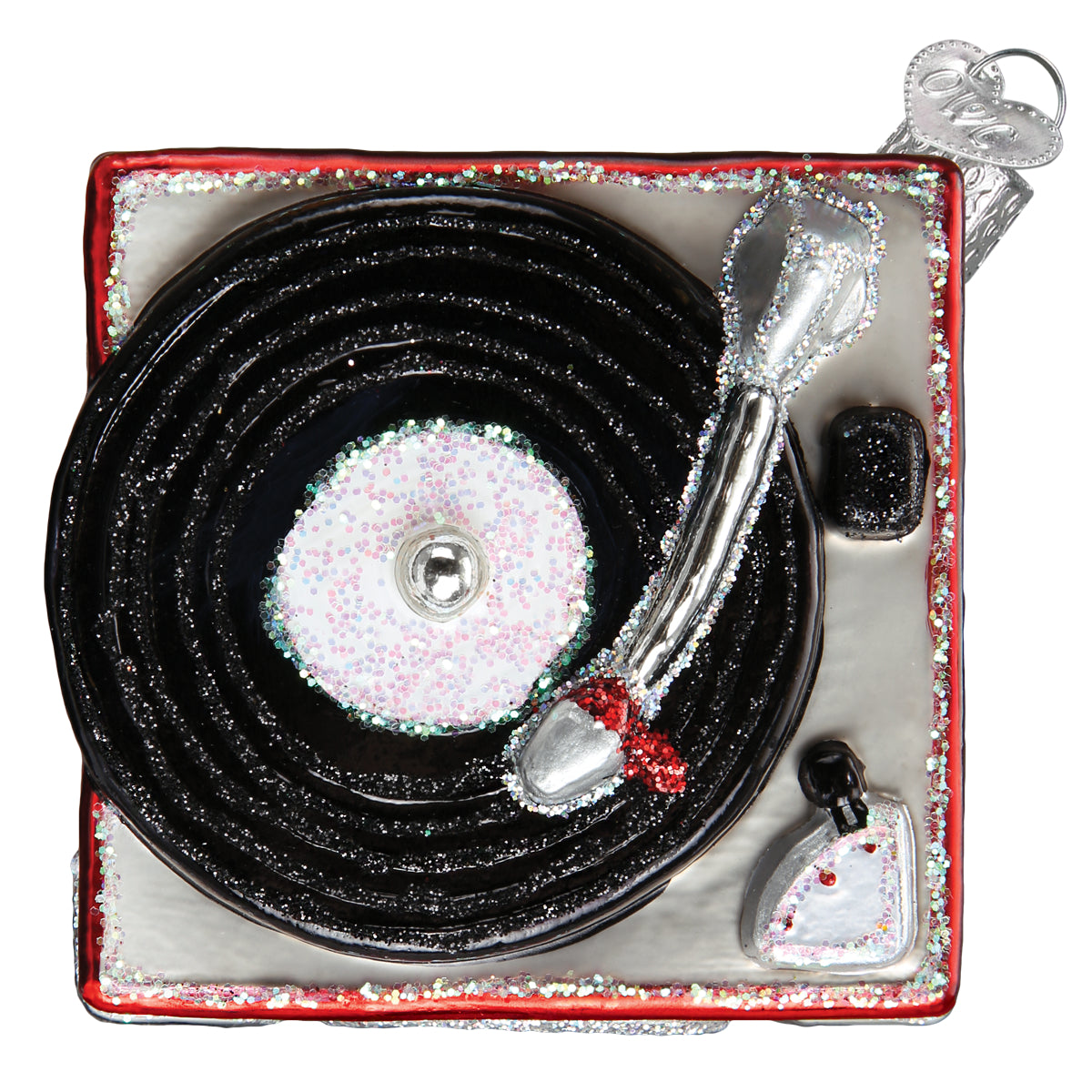 Record Player Ornament - Southlake Paws
