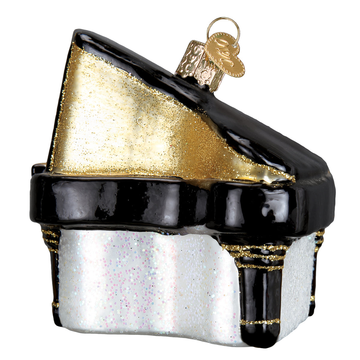 Baby Grand Piano Ornament - Southlake Paws