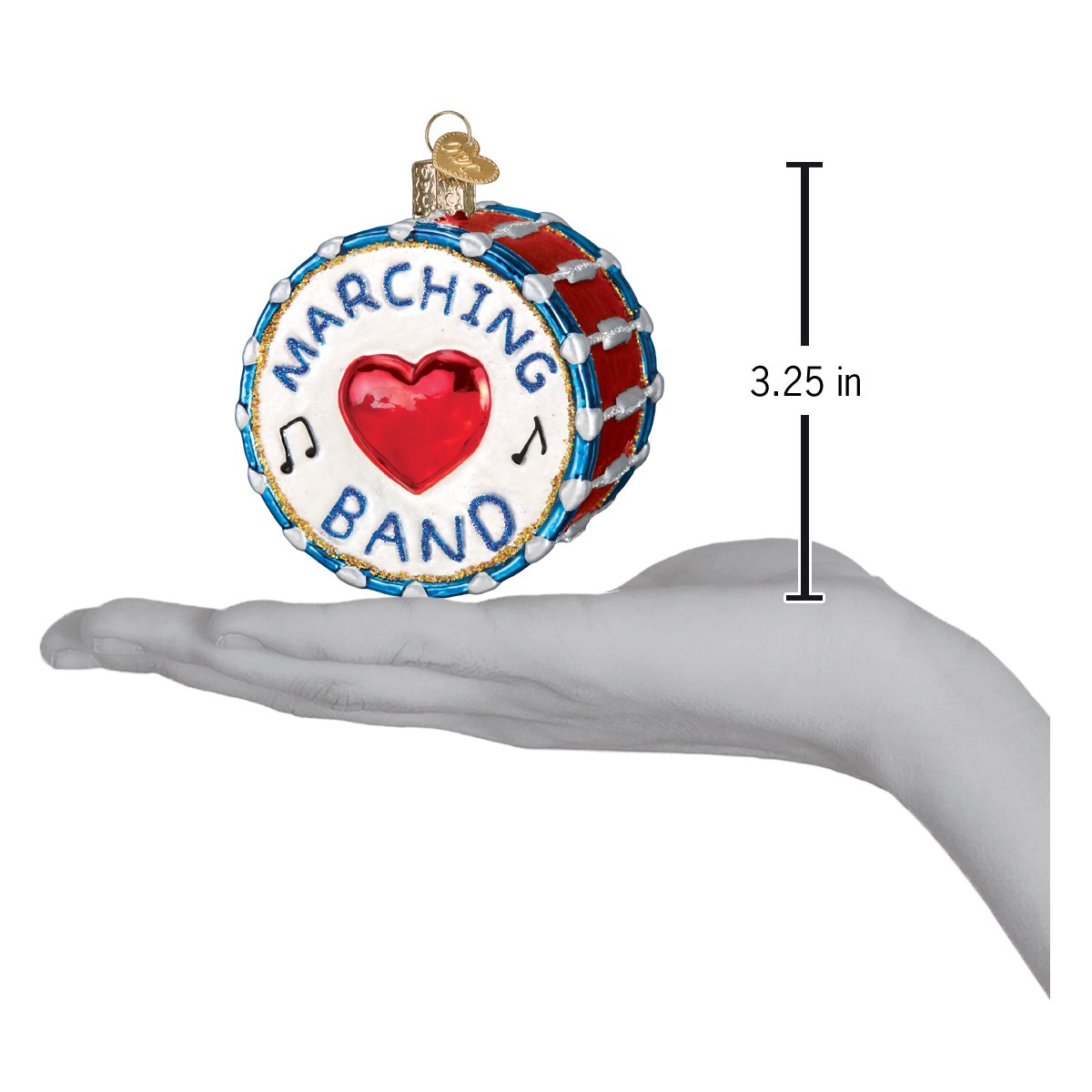 Marching Band Ornament - Southlake Paws