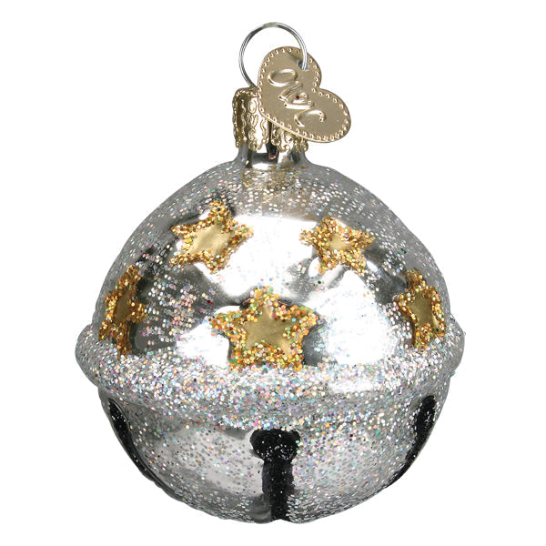Silver Jingle Bell Ornament - Southlake Paws