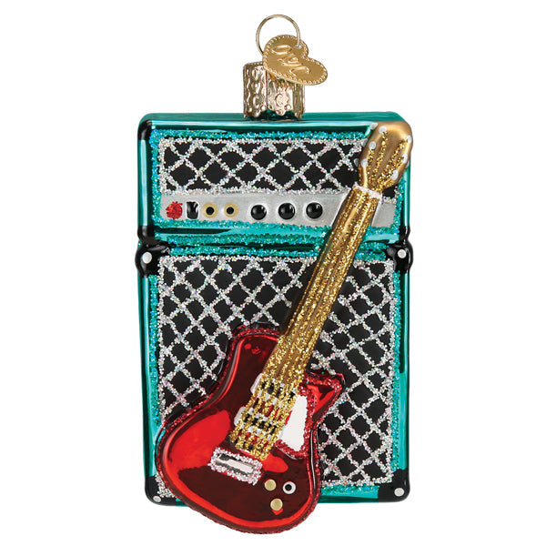 Guitar & Amp Ornament - Southlake Paws