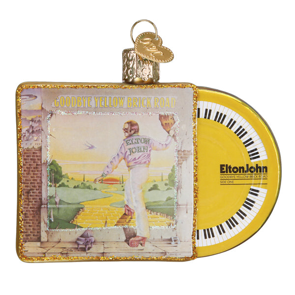 Goodbye Yellow Brick Road Album Ornament - Southlake Paws